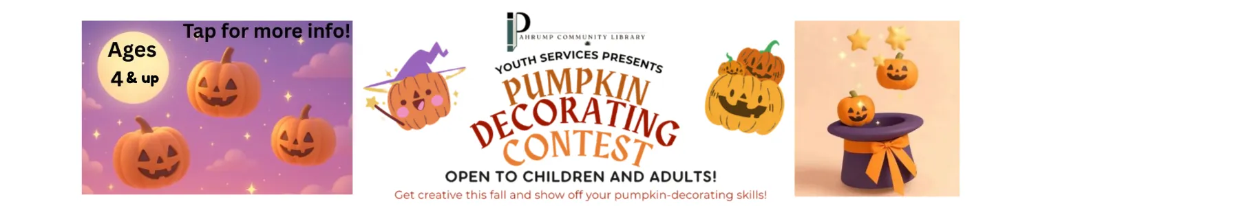 Pumpkin decorating contest